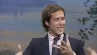 Chevy Chase on Carson  Stand Up Physical Comedy amp Interview 1977 [upl. by Rohpotsirhc]