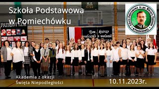 Akademia z okazji Odzyskania Niepodległości 10112023r [upl. by Sokem499]