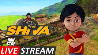 Shiva  शिवा  LIVE STREAM 🔴  Fun Animated Show for Kids Shiva NickJr Kids Animated [upl. by Elmaleh]