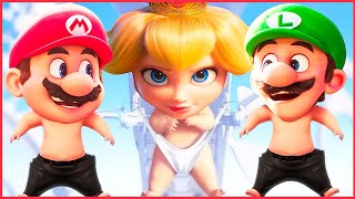 Super Mario Bros Movie x Baby Boss COMPILATION  Gummy Bear Song Cover [upl. by Kale]