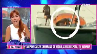 ¿Qué pasó con Carlos Zambrano y su esposa después del ampay en altamar [upl. by Chubb]