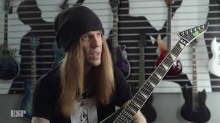 ESP Guitars Artist Spotlight  Alexi Laiho Children of Bodom [upl. by Ahsiemat]