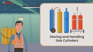 Storing and Handling Gas Cylinders English [upl. by Nnaer]