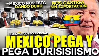 TV ECUATORIANA SIENTE LAS CONSECUENCIAS DE METERSE CON MEXICO  MEXICO NOS ESTA DANDO DURISIMO [upl. by Esenwahs]