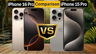 iPhone 16 Pro VS iPhone 15 Pro Ultimate Comparison iphone16 iphone15 comparetech [upl. by Ysle]