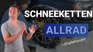 🚘 Schneeketten Allrad 🚘 Unser Geheimtipp [upl. by Aissatsana]