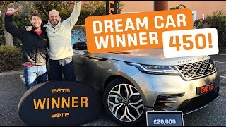 Winner Week 47 2018 November 19th  25th  David Barrois  RR Velar D300 RDynamic SE  £20k Cash [upl. by Zeuqram]