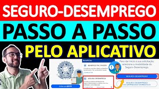 SEGURODESEMPREGO PELO APLICATIVO  PASSO A PASSO PARA RECEBER AS PARCELAS ONLINE PELA INTERNET [upl. by Gamaliel416]