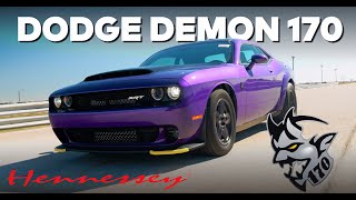 2023 Dodge SRT Demon 170  Plum Crazy Purple  Carbon Fiber Wheels  An Instant Classic [upl. by Onig]