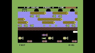 Frogger C64 Longplay [upl. by Zebada270]