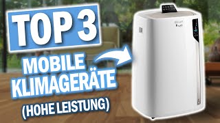 BESTE leistungsstarke MOBILE KLIMAGERÄTE 2024  Top 3 Mobile Klimaanlagen für große Räume [upl. by Paehpos705]