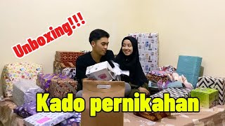 Unboxing Kado Pernikahan Fitri amp Dikri [upl. by Irtemed]