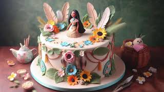 Pocahontas Cake Designs ai pocahontas [upl. by Koralle]