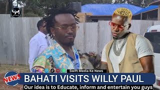 BAHATI IN POLICE STATION WHERE WILLY PAUL IS HELD AFTER BEING ARRESTED IN HIS HOUSE [upl. by Neeleuqcaj]