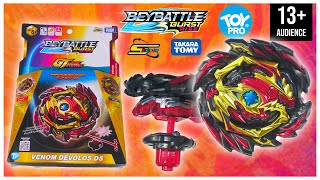 BULLET IS BACK NEW Venom Devolos D5 BeyBattle Burst Rise B145T Review Test Battles [upl. by Askwith]