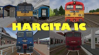 HARGITA InterCity Budapest KeletiBrassó MSTS amp Open Rails 2019 Full HD  Letöltés [upl. by Dlanigger]