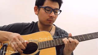 Harry Potter  Movie Theme Song Hedwigs Theme Guitar Fingerstyle Cover With Tabs [upl. by Eerrahs]