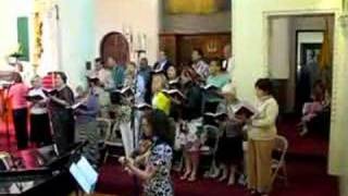 Shelter Me O God  1115 AM Holy Family Choir 060108 [upl. by Jochbed]