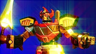 Super Robot Chogokin Megazord Power Rangers Megazord 1993 大獣神 [upl. by Eizzil]