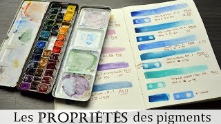 Aquarelle Les propriétés des couleurs [upl. by Drawoh]