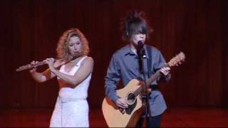 The Beatles Blackbird Flute Voice Guitar 13 yr old Bertie with Jane Rutter Sydney Opera House [upl. by Phippen]