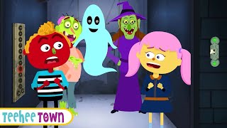 Spooky Scary Elevator  NEW Halloween Skeleton Song By Teehee Town [upl. by Celesta520]