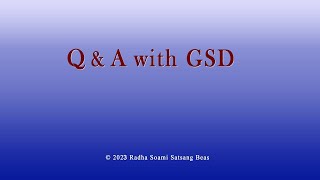 Q amp A with GSD 116 EngHinPunj [upl. by Saxon]