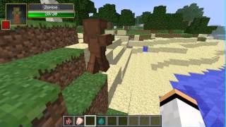 Minecraft Mod Showcase Damage indicators Mod 162 [upl. by Ahsirk]