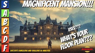 What Are The Best Ways To Use MAGNIFICENT MANSION in Dungeons and Dragons [upl. by Preiser]