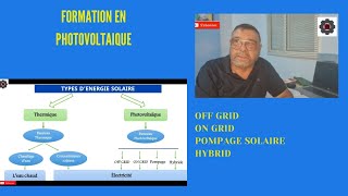 Video N° 434 Introduction à la formation en energie photovoltaique [upl. by Irovi649]