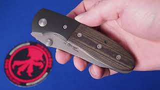 Нож Microtech LCC 20CV DA Micarta Lightfoot design USA [upl. by Tome]