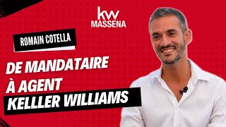 De mandataire immobilier à agent Keller Williams  le témoignage de Romain [upl. by Edwards]