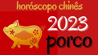 Horóscopo Chinês 2023  Porco [upl. by Ykceb]