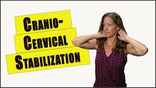 Upper CERVICAL SPINE STABILIZATION Best Exercises for CRANIOCERVICAL Instability  C0C1 and C1C2 [upl. by Dianne]