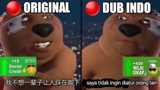 chinese beaver sad dubbing indo coy😱 [upl. by Clementi]