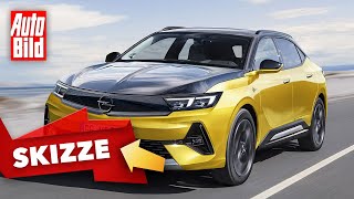 Opel Mantae 2022  Der Opel Manta kommt zurück  Skizze [upl. by Llenaj]