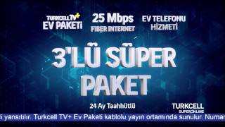 Turkcell Superonline 3lü Süper Paket [upl. by Waltner]