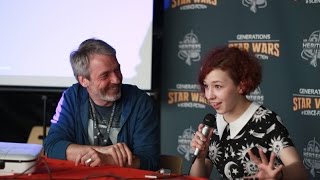 QuestionsRéponses avec Alice et Guillaume Orsat  Générations Star Wars amp SF 2015 [upl. by Virgilio]