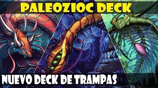 PALEOZOICPALEOZOICO DECK  EL PRIMER DECK DE MONSTRUOS TRAMPA  DUEL LINKS [upl. by Ynotna660]