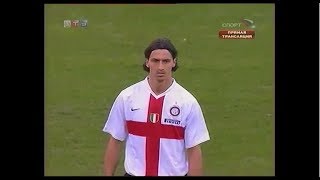 Zlatan Ibrahimović  Roma 14 Inter  200708 Serie A Giornata 6 [upl. by Filbert]