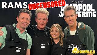 UNCENSORED amp Extended Gordon Ramsay Ryan Reynolds amp Hugh Jackman Chimichanga CookOff [upl. by Oilerua]