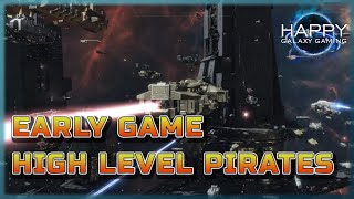 Infinite Lagrange  Lvl 7 Pirates vs Frigates  Early Game Fleet Setup  Frigs and Destroyer [upl. by Merlina294]