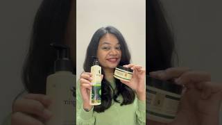 Frizz free Hair at Home under 400 vs at salon Rs 4000 shorts [upl. by Eyllek]