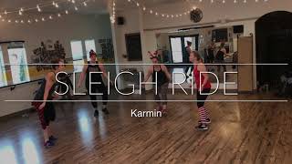 Sleigh Ride  Karmin  Cardio Dance Fitness  Christmas  Holidays [upl. by Eceinert]