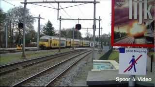 Aankomst DDAR met ELoc 1714 in Station Baarn [upl. by Lhadnek]