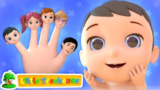 The Finger Family Song  Daddy Finger Where Are You   More Kids Song amp Cartoon  Little Treehouse [upl. by Alleras]