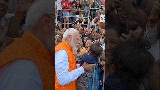 PM Shri Modi Ji had an adorable interaction with a small kid l shorts l viralshorts l ytshorts l [upl. by Nylkaj]