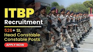 526 Vacancies EXPOSED in ITBP Telecom Recruitment 2024  Dont Miss Out [upl. by Nitsrek720]