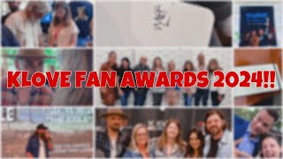 KLOVE FAN AWARDS 2024 VLOG [upl. by Llenod]