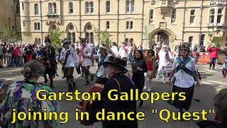 Garston Gallopers joining in dance quotQuestquot at Oxford Folk Festival 19th21st April 2024 [upl. by Trygve]